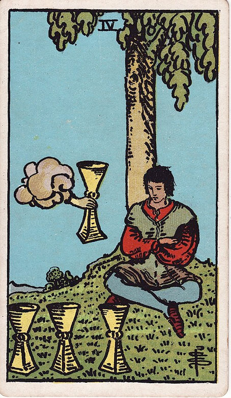 TIY Tarot - FOUR OF CUPS