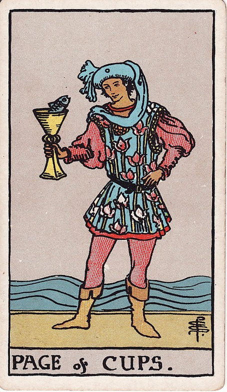 TIY Tarot - PAGE OF CUPS