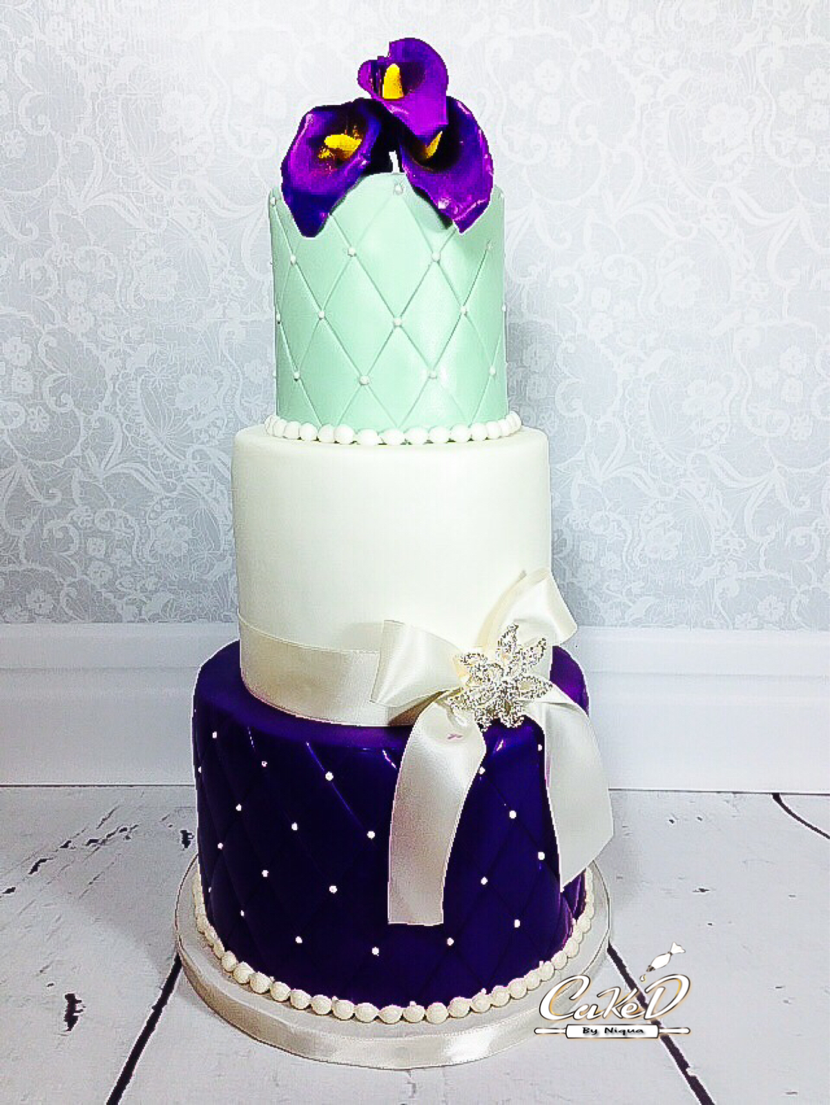 Wedding And Bridal Laurel Cake D By Niqua