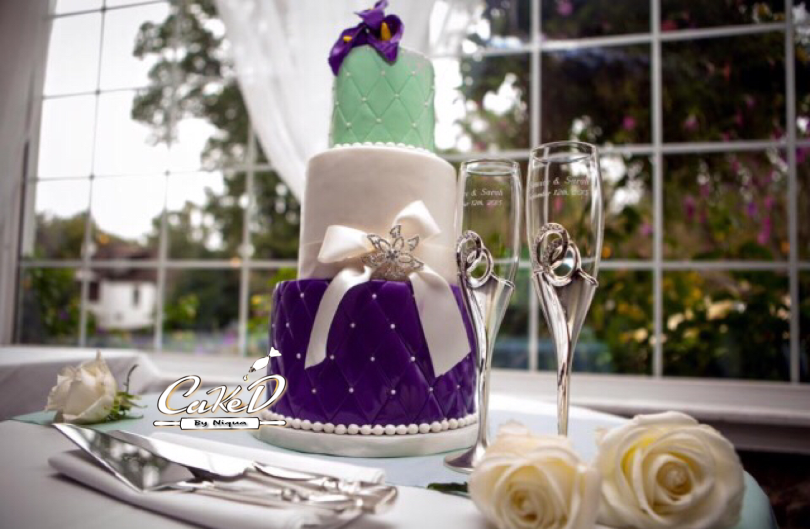 Wedding And Bridal Laurel Cake D By Niqua