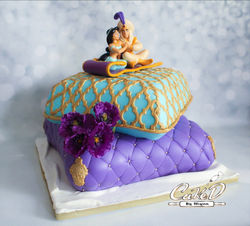 Aladdin Pillow Cake