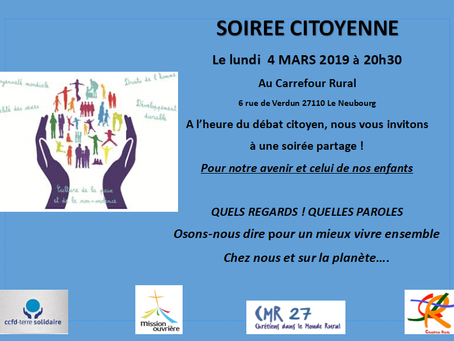 Soirée citoyenne
