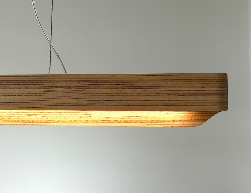 Thumbnail: Luminaire linéaire suspendu Interval II coté droit