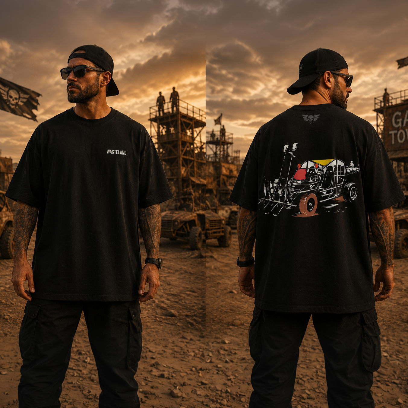 CAMISETA OVERSIZED FURY | W2026