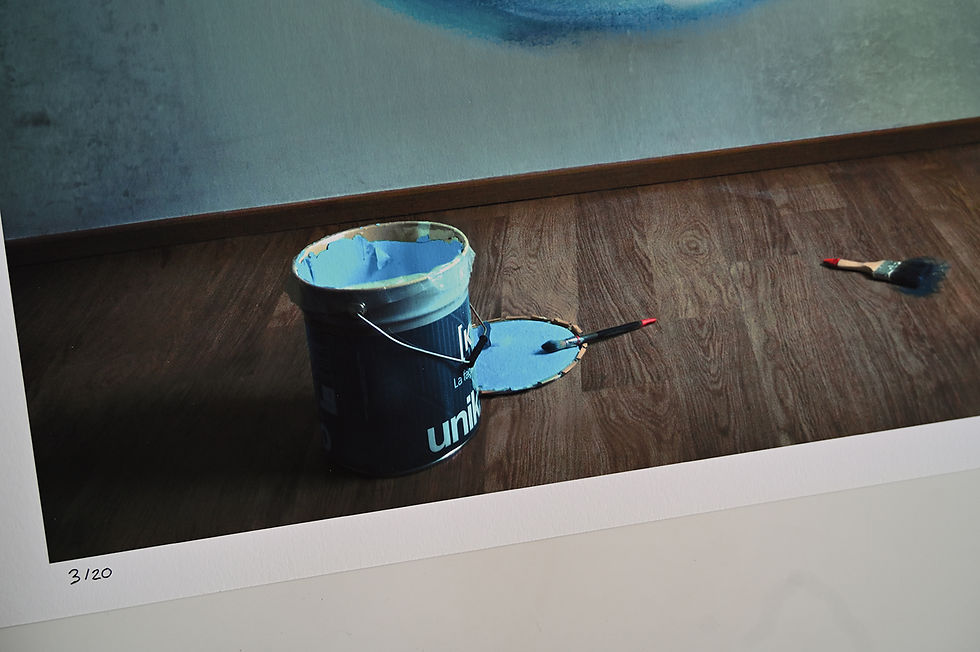 Miniature : zoom sur une photographie d'art limitée sur papier canson etching rag 310g avec numéro d'édition