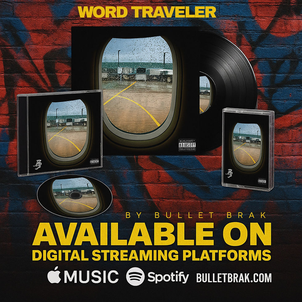 Thumbnail: The Word Traveler by Bullet Brak (Deluxe Autographed Edition)