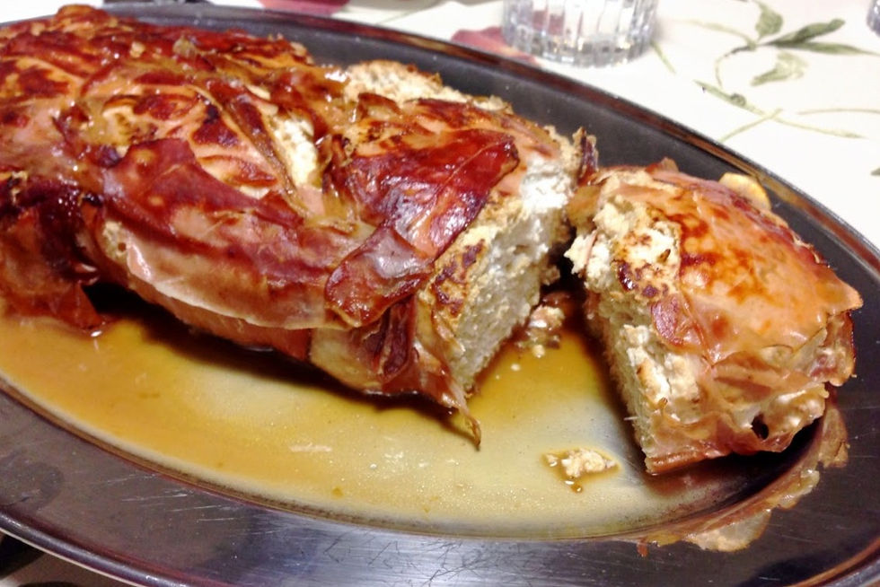 POLPETTONE POLLO E RICOTTA