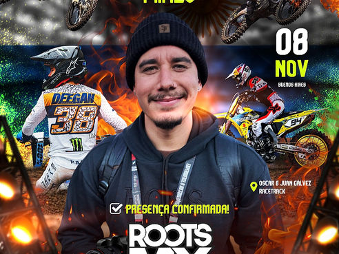 Roots Mx faz sua primeira cobertura internacional no Mundial de Supercross 2025