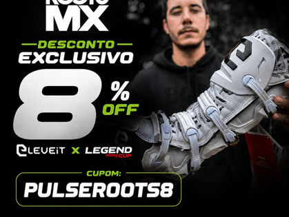 Roots MX libera desconto exclusivo para a compra da Eleveit X Legend Evo