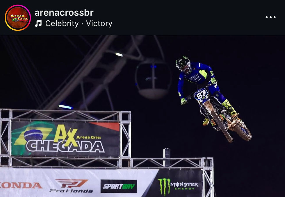 Hardy Muñoz - Reprodução: Arena Cross