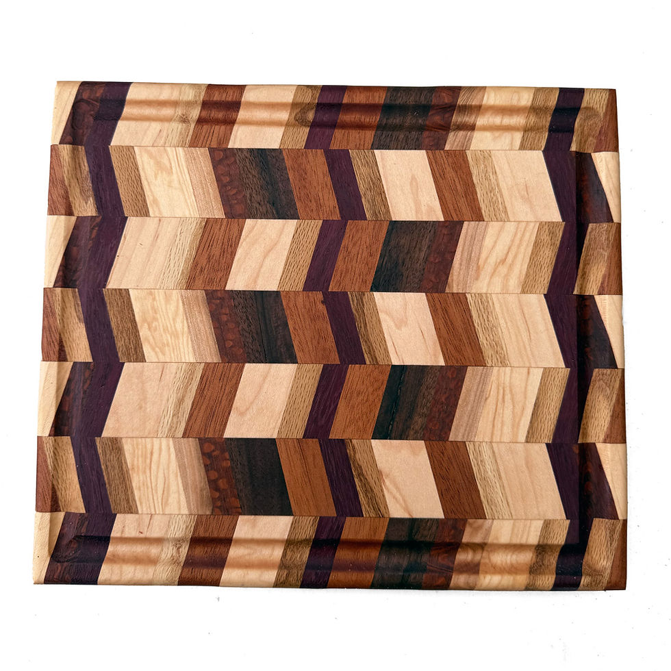 Thumbnail: Chevron Edge-Grain Cutting Board