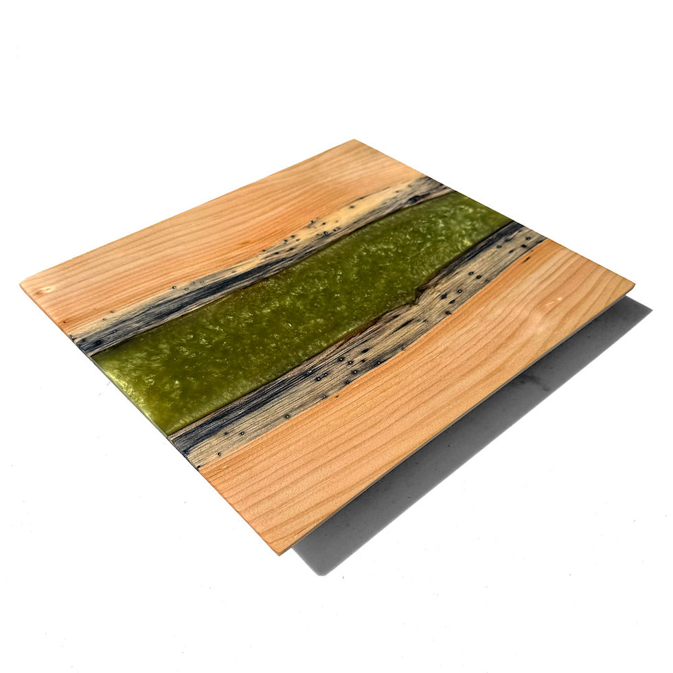 Pine + Resin Charcuterie Board