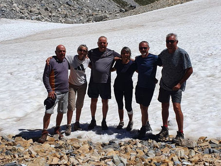 SORTIE DANS LA VANOISE ORGANISÉE PAR LE CLUB LES 8/9/10 JUILLET 2022