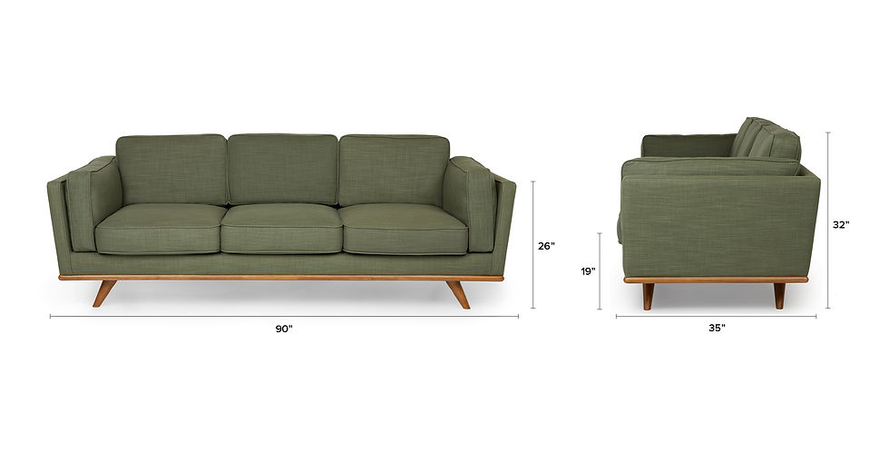 Thumbnail: Dahlia Sofa - 90"W