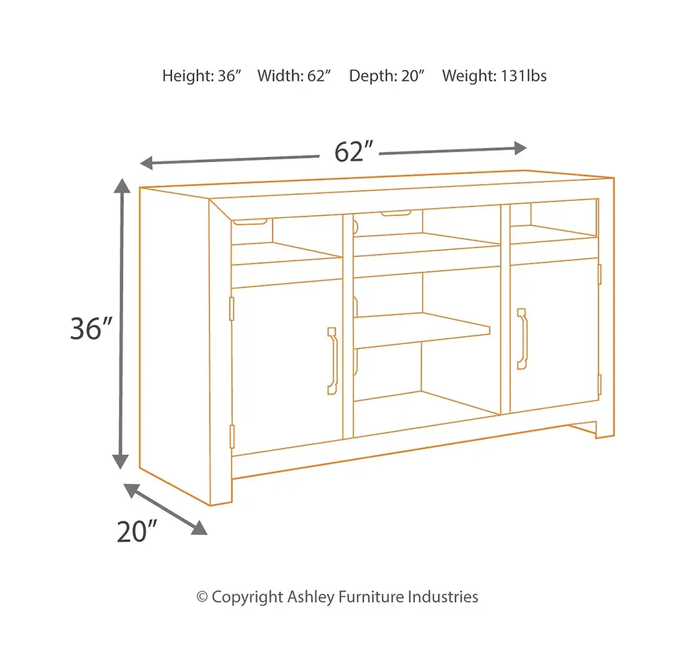 Thumbnail: Benjamin Sideboard - 62"W