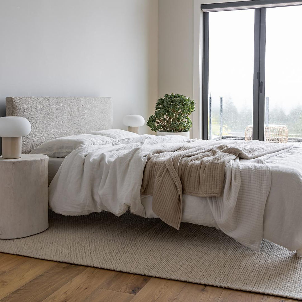 Thumbnail: Luna Queen Bed - 66"W x 85"D