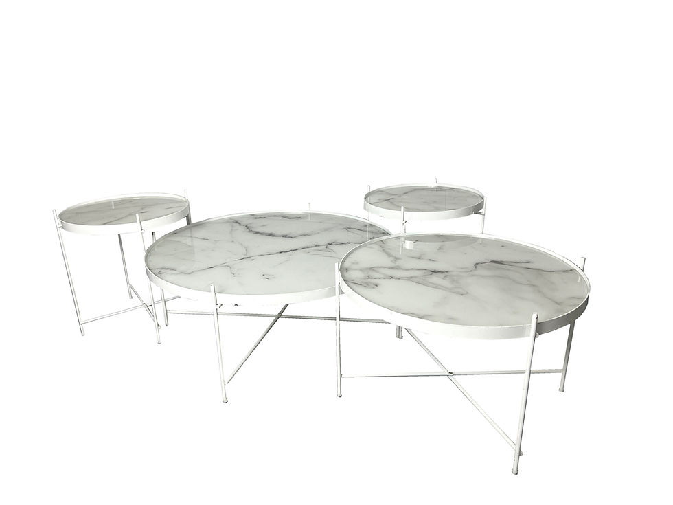 Thumbnail: Marble Nesting Coffee Table