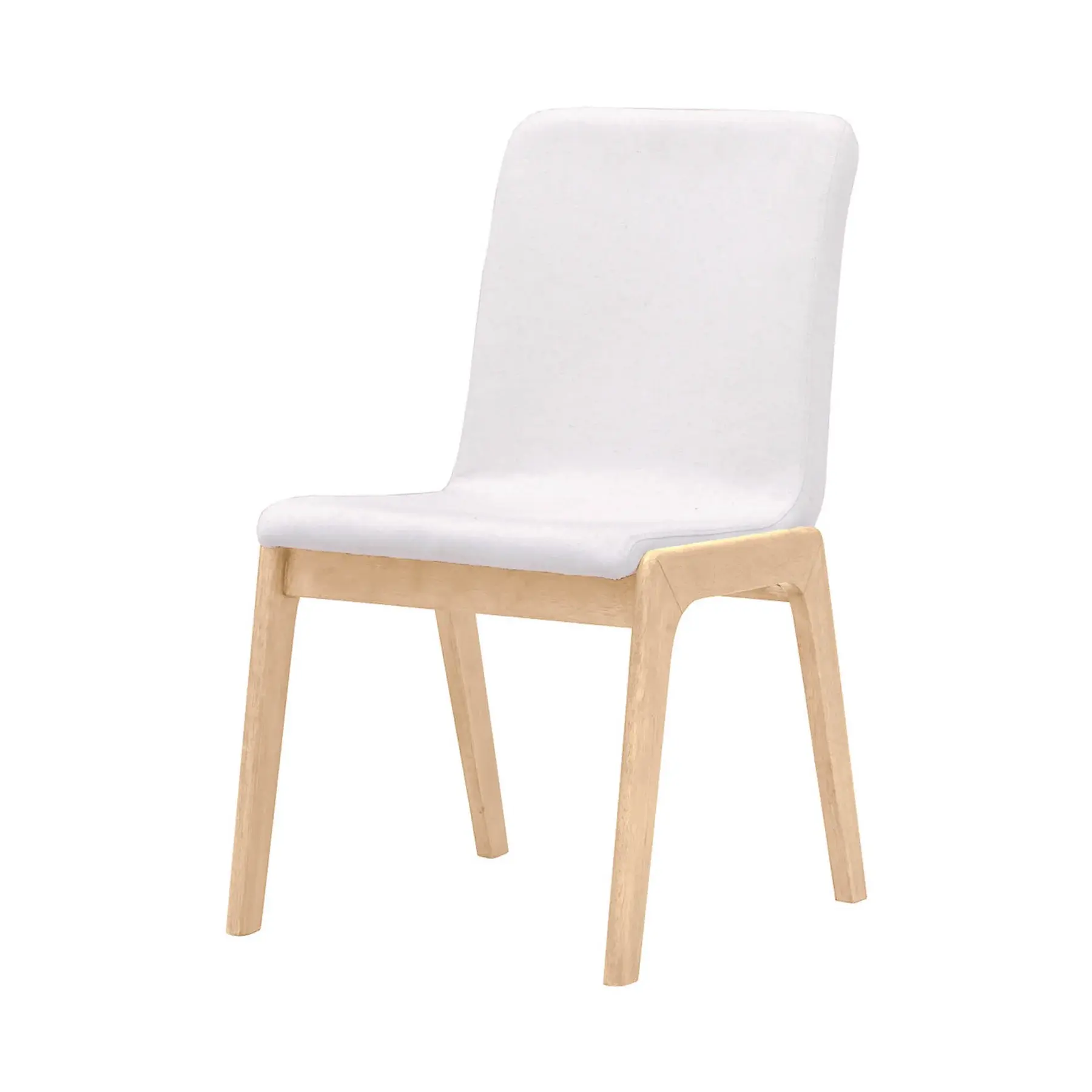 Lumina White Dining Chair