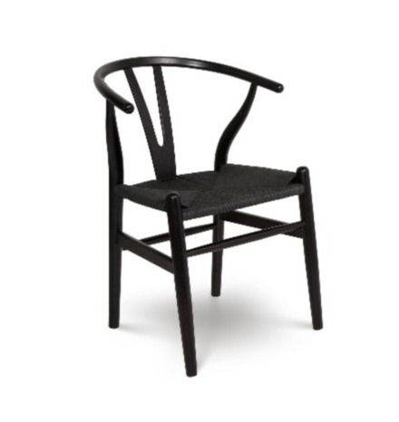 Black Wishbone Dining Chair