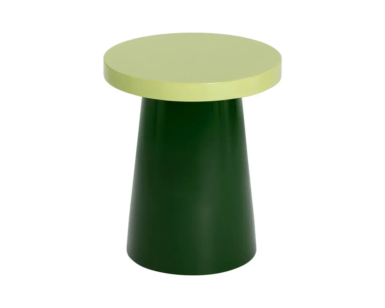 Porcini End Table - Green - Large - 17"W