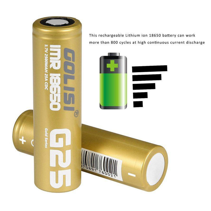 Thumbnail: Golisi G25 18650 Battery