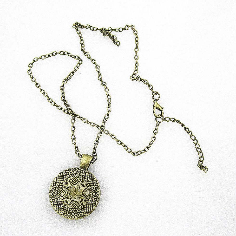Thumbnail: Glass Dome Necklace