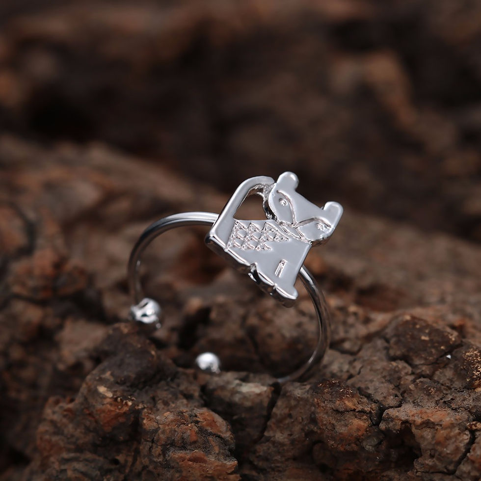 Thumbnail: Leopard Panther Baby Lion Egyptian Cat Ring