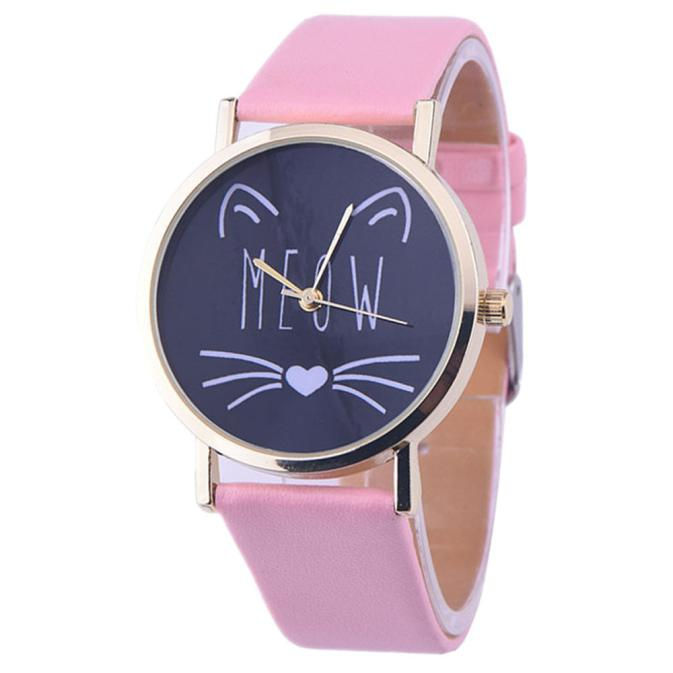 Thumbnail: Meow Ears & Whiskers Blackboard Wristwatch
