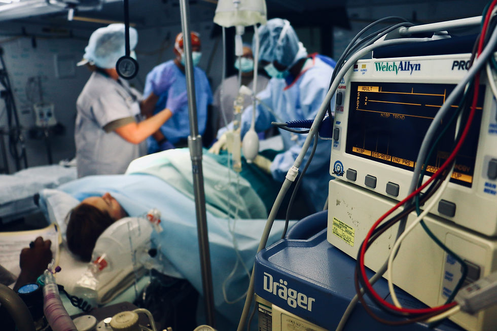 Patient in ICU