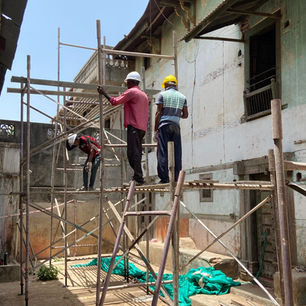Kalidas Jethabhai House: Careful Dismantling Of The Rear Wing