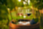 Wine tasting at an old world vineyard
