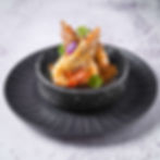 Fried River Prawn and Prawn Sauce at Prod. Cuisine