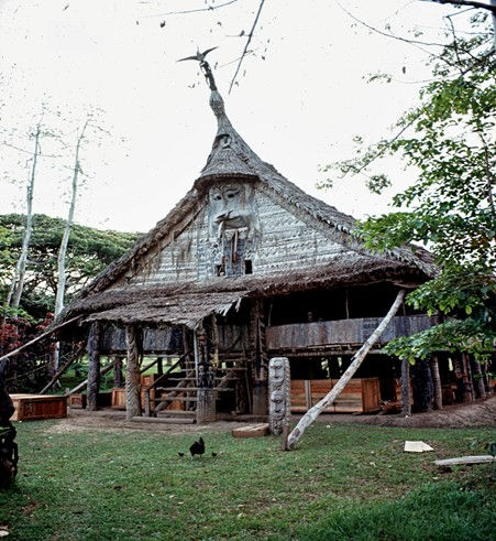 Angoram Council House in East Sepik Province in 1969.