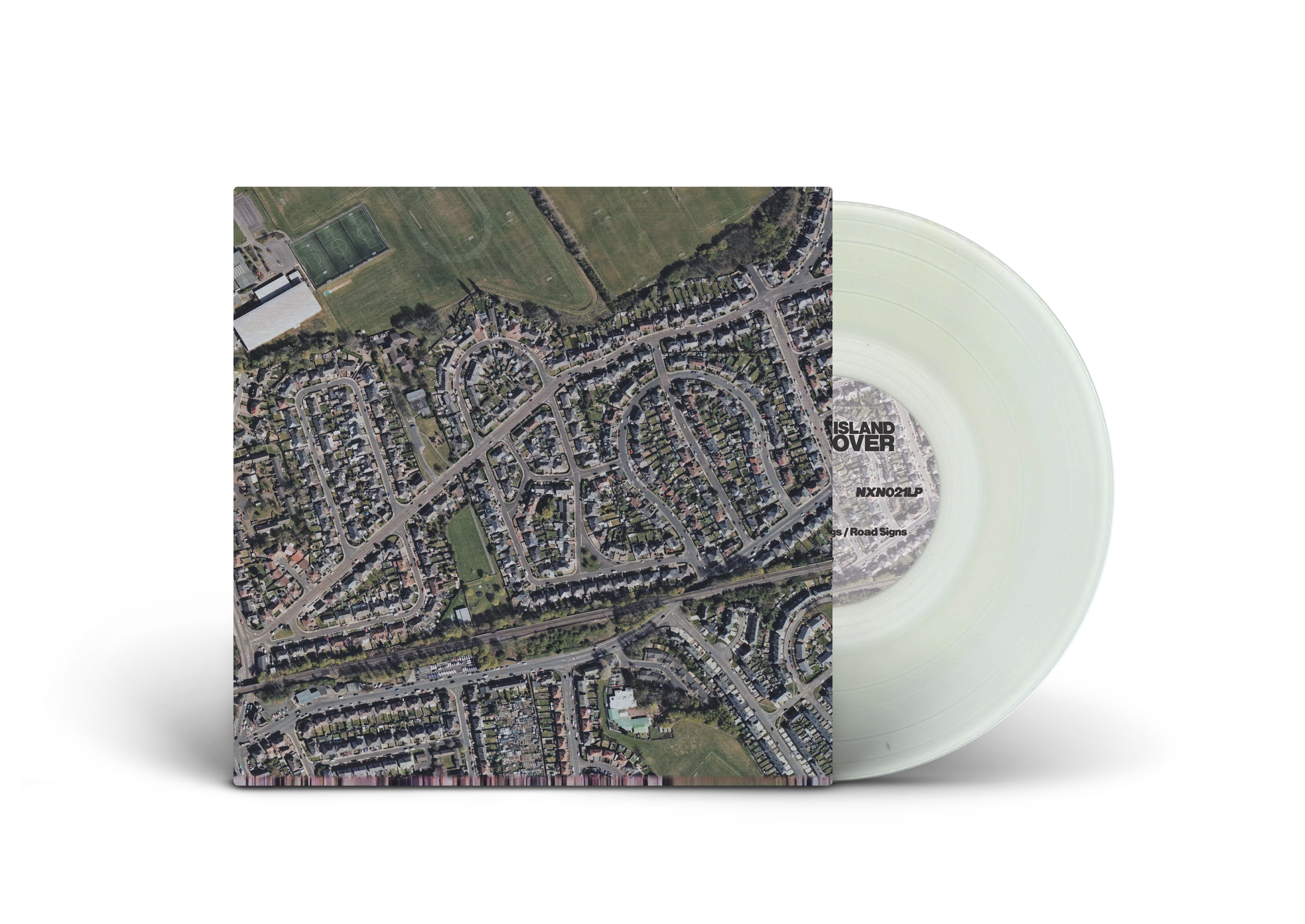 Novelty Island - Taped Over EP | Ltd. Ed 10" Lathe Cut Clear EP