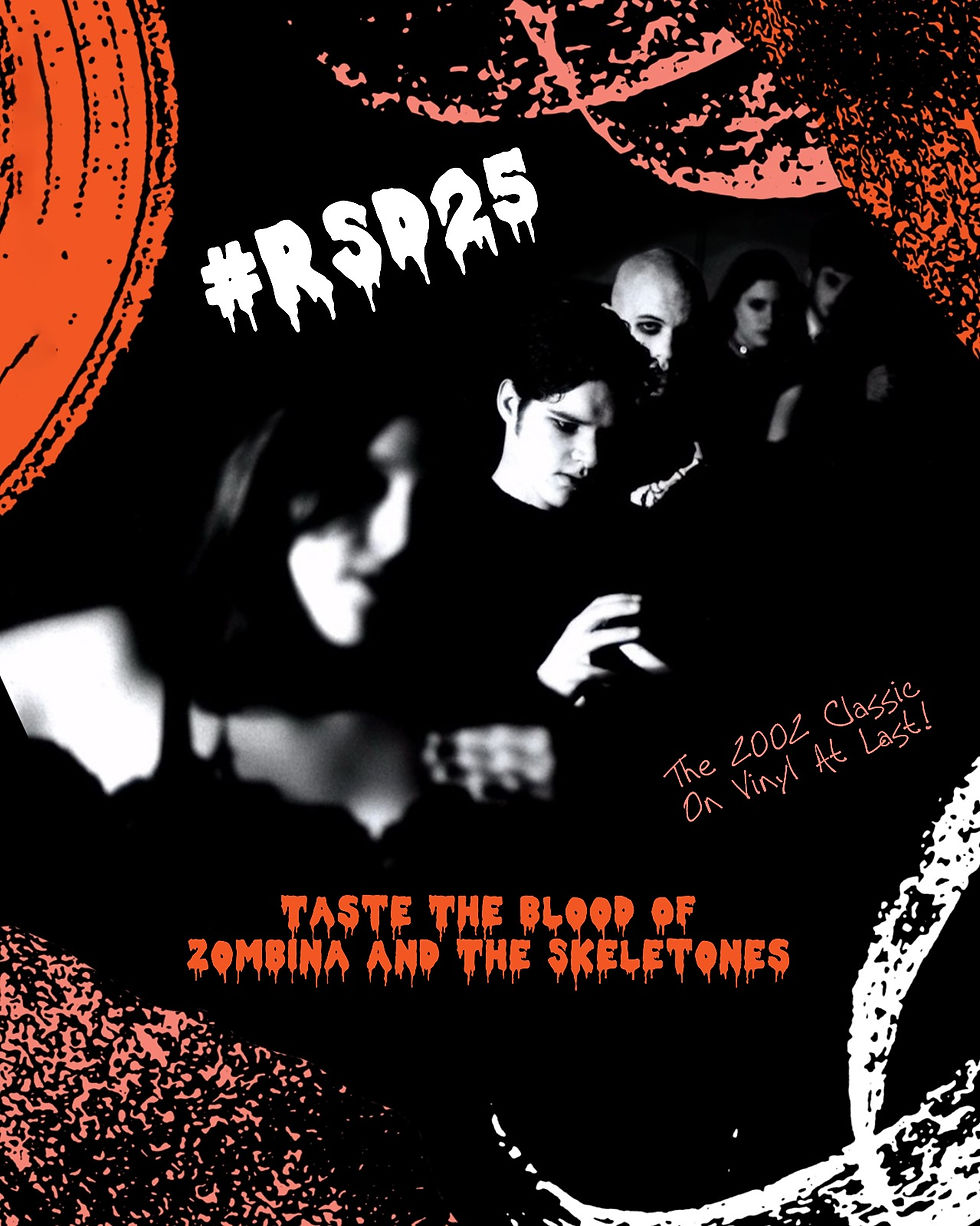 Thumbnail: Zombina and The Skeletones - Taste The Blood of Zombina Picture Disc LP