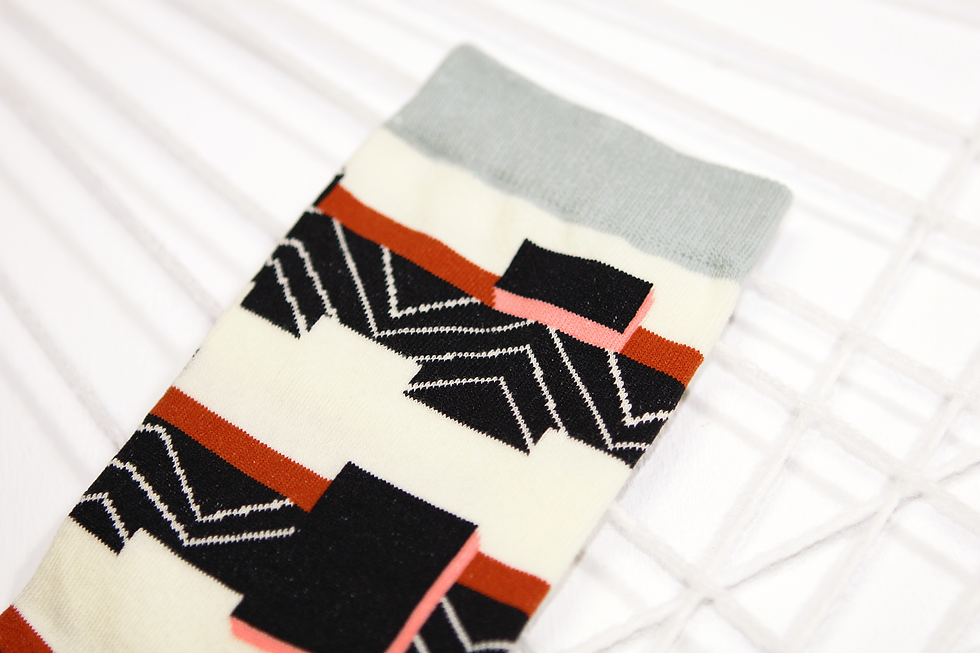 Thumbnail: Balcony Unisex Crew Socks / White