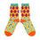 Thumbnail: Moroccan Tile Unisex Crew Socks / Amber