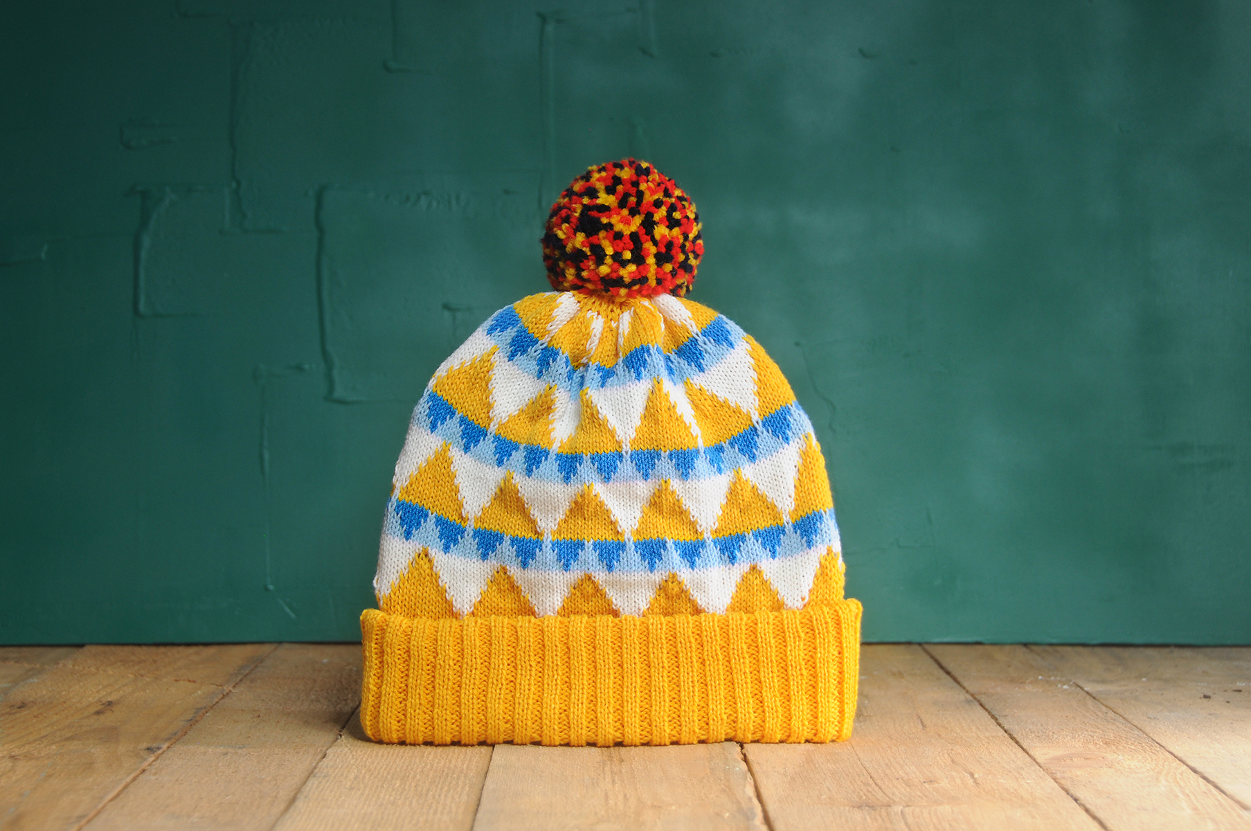 Festival by the Sea Pompom Beanie
