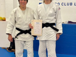 Passage de ceinture noire réussi pour Silke !