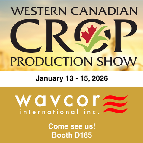 Wavcor Exhibits at the Western Canadian Crop Production Show