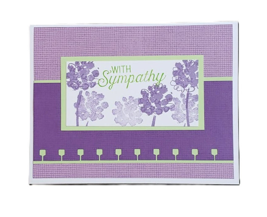 Thumbnail: Purple Dandelion Card