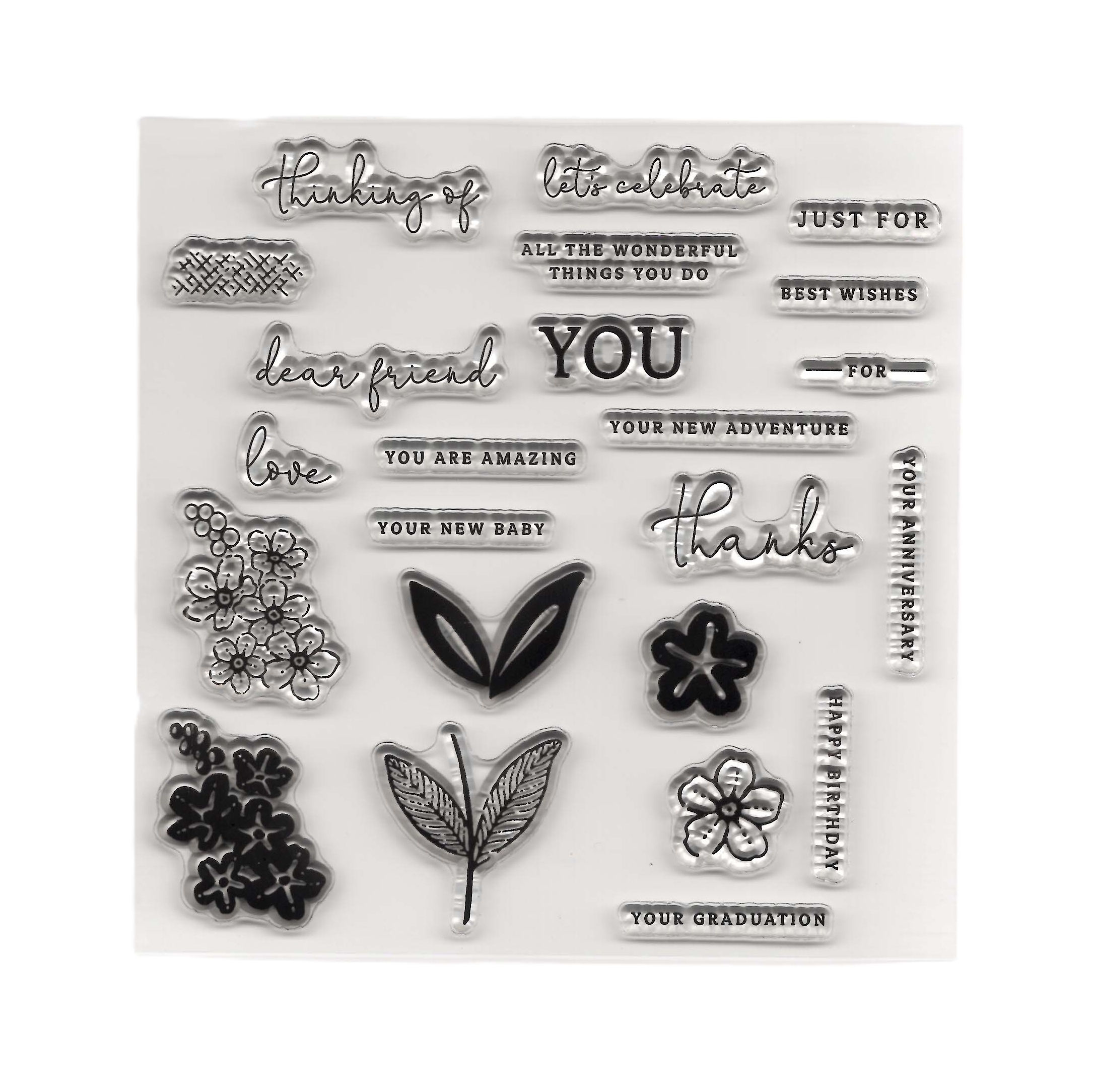 Flowers 2 Stamp Set