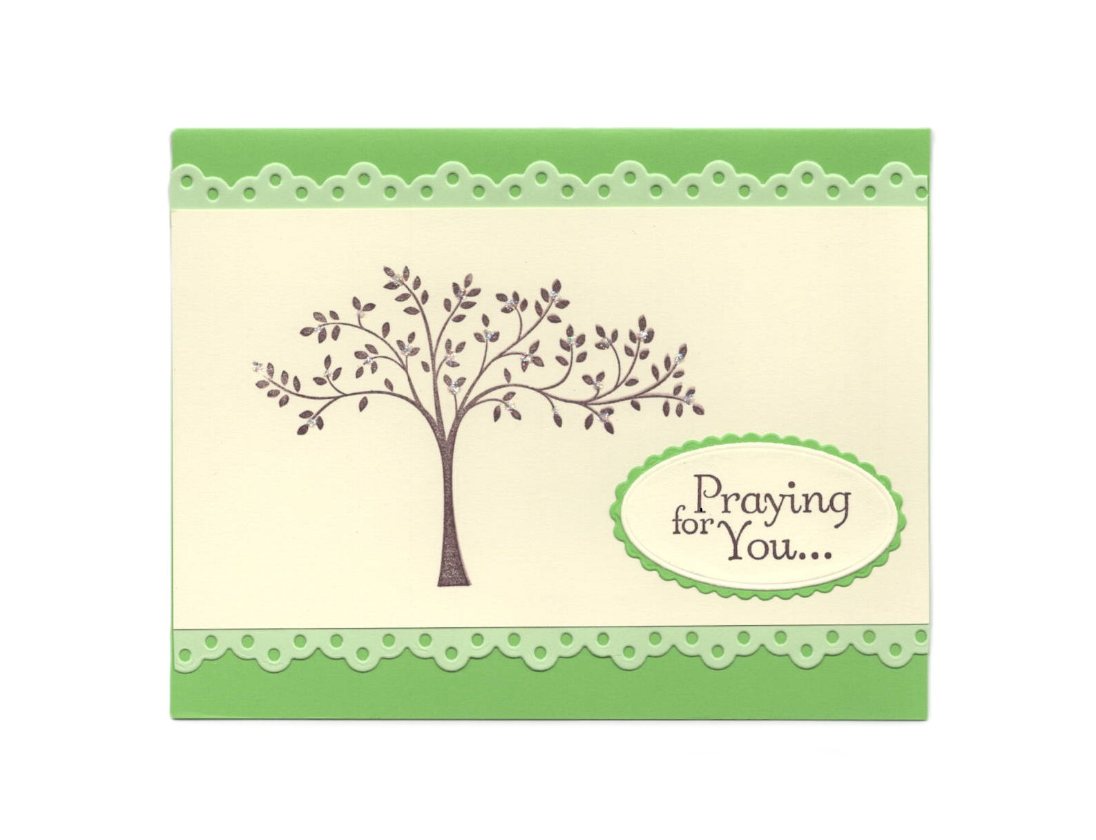 Tree on Green Card