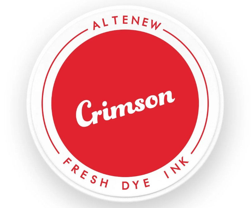 Fresh Dye Ink - Crimson Stamp Pad (7748)