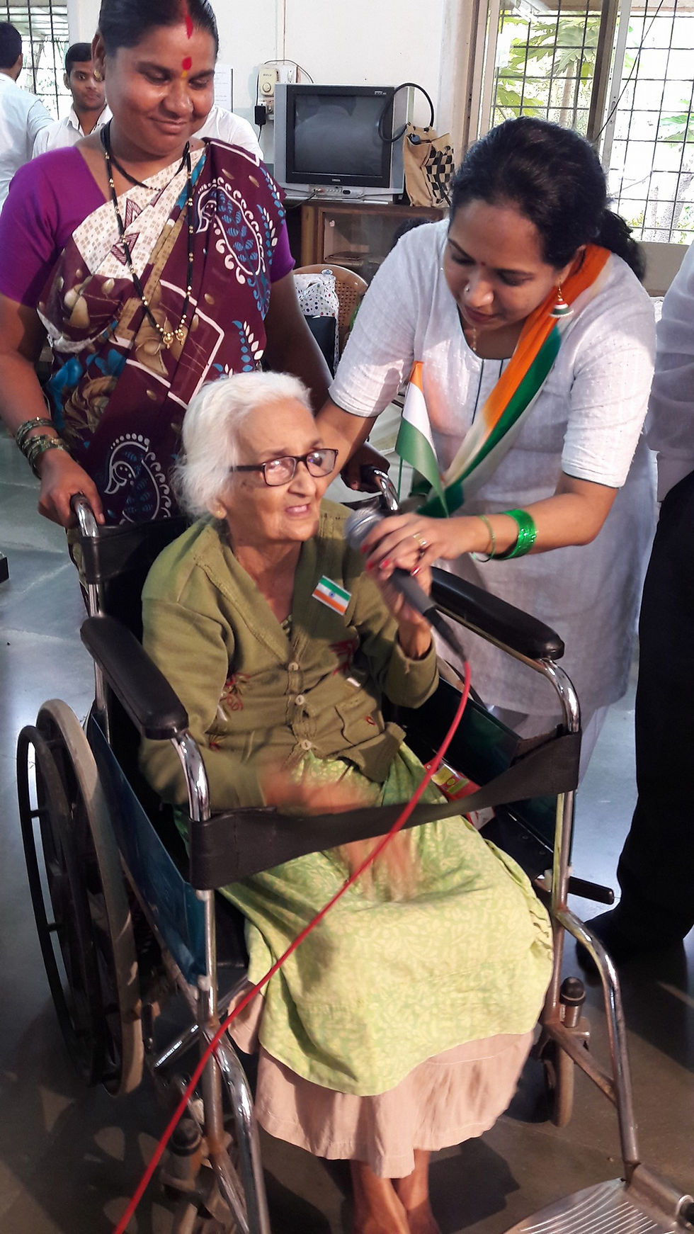 Program at Shakti Kunj Old Age home