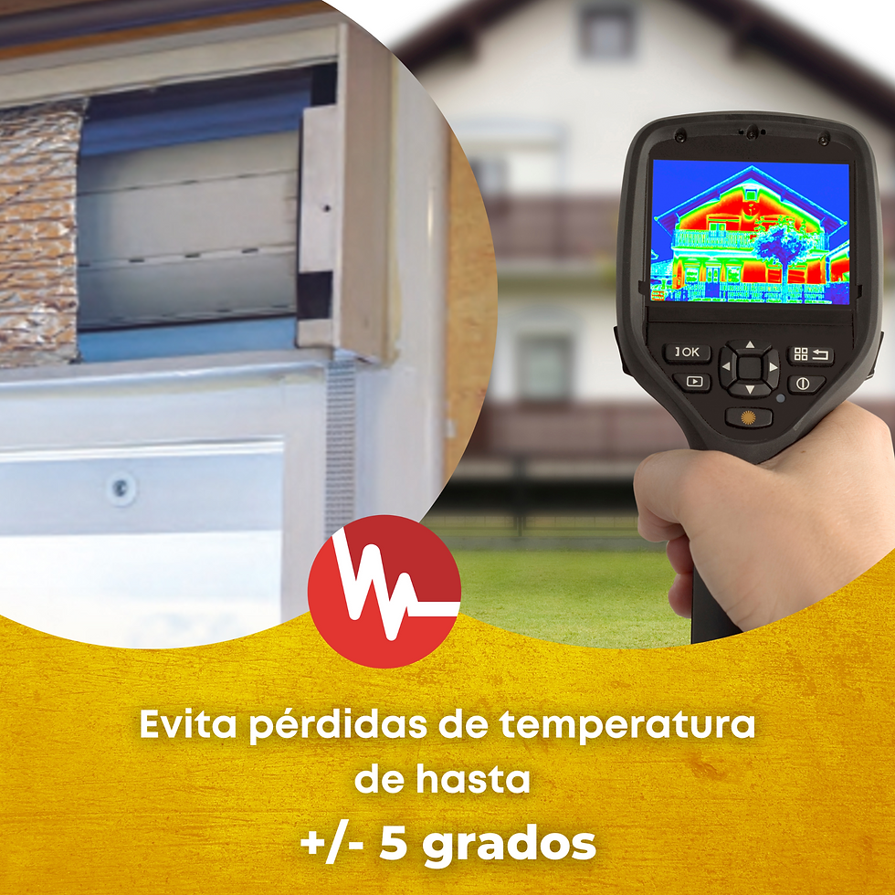 Miniatura: AISLANTE PERSIANAS CAJÓN CON AUTOADHESIVO | 1.20m L x 0.25 A | 100% ALUMINIO (5)