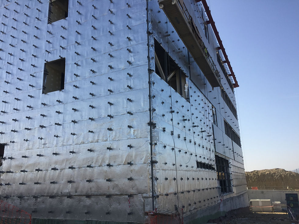 Optimer System - Aislamiento Termico Reflectivo para Pared Exterior Universidad