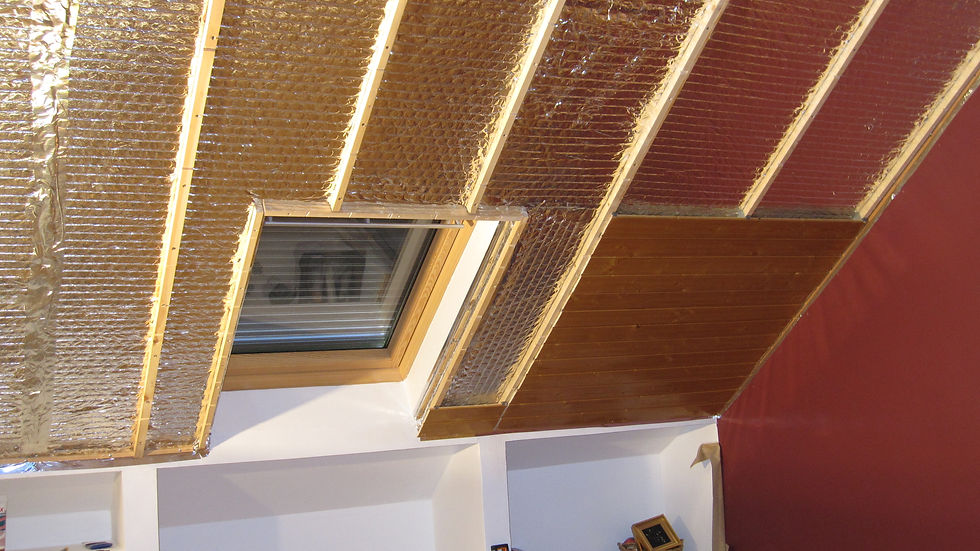 Optimer System - Aislamiento Termico Reflectivo para Buhardilla Vivienda Hogar