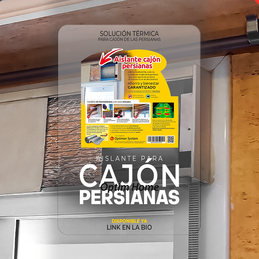 Miniatura: AISLANTE TÉRMICO PARA CAJÓN DE PERSIANAS 1.20x0.25m