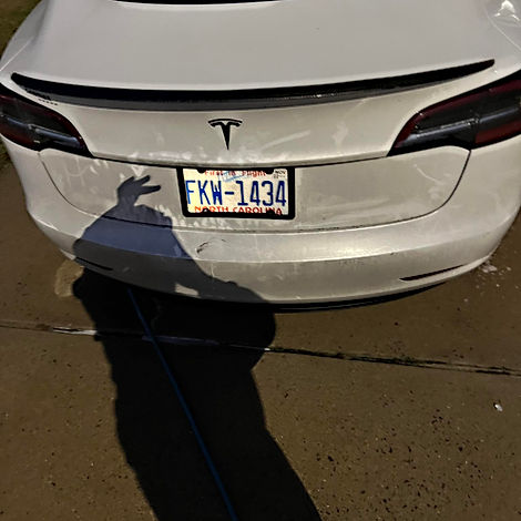 Tesla Cleaning Ran Wright  Car Detailing